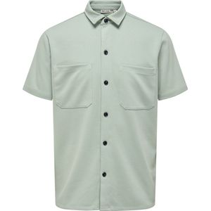 Only & Sons - Overhemd - Korte Mouwen - Heren - Normale Pasvorm