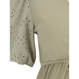 Mlannaline - Zwangerschapsjurk - Jurk - V-Hals - 3/4 Mouwen - Regular Fit