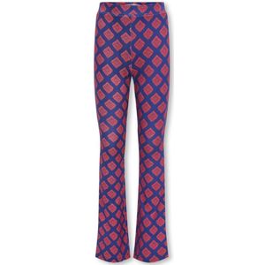 Kids ONLY zomer flair broek meisjes - AOP - blauw - Kogpaige