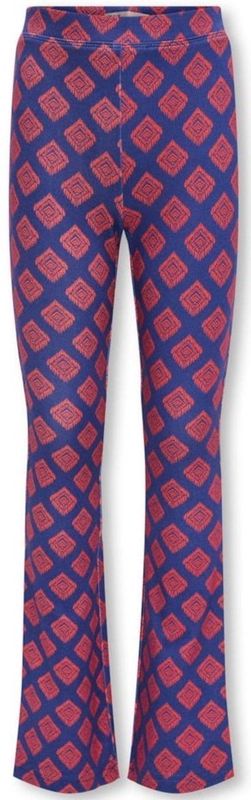 Kids ONLY zomer flair broek meisjes - AOP - blauw - Kogpaige