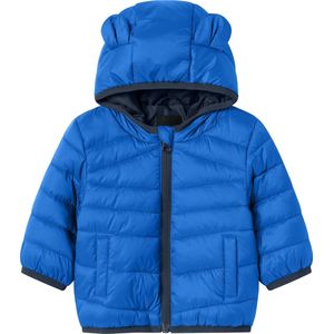 NAME IT - NBMMARBLE - Gewatteerde Jas - Royal Blue - Licht Gevoerd