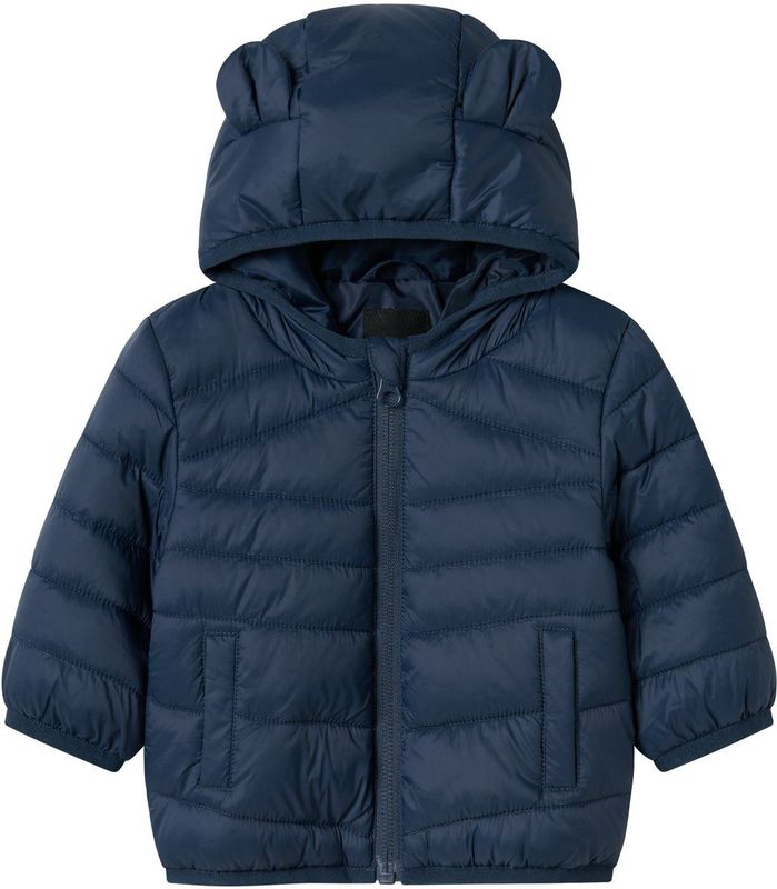 NAME IT - Teddy Gewatteerde Jas - Jack - Met Afneembare Capuchon - Voor Kinderen