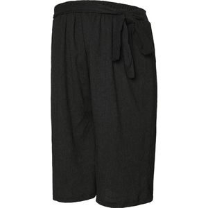 MAMALICIOUS - MLCaileen - Broek - Zwart - Knielengte - High Waist