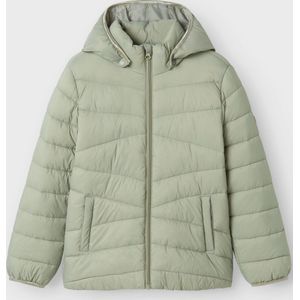 NAME IT - Gewatteerde Jas - Pufferjas - Met Afneembare Capuchon - Voor Kinderen
