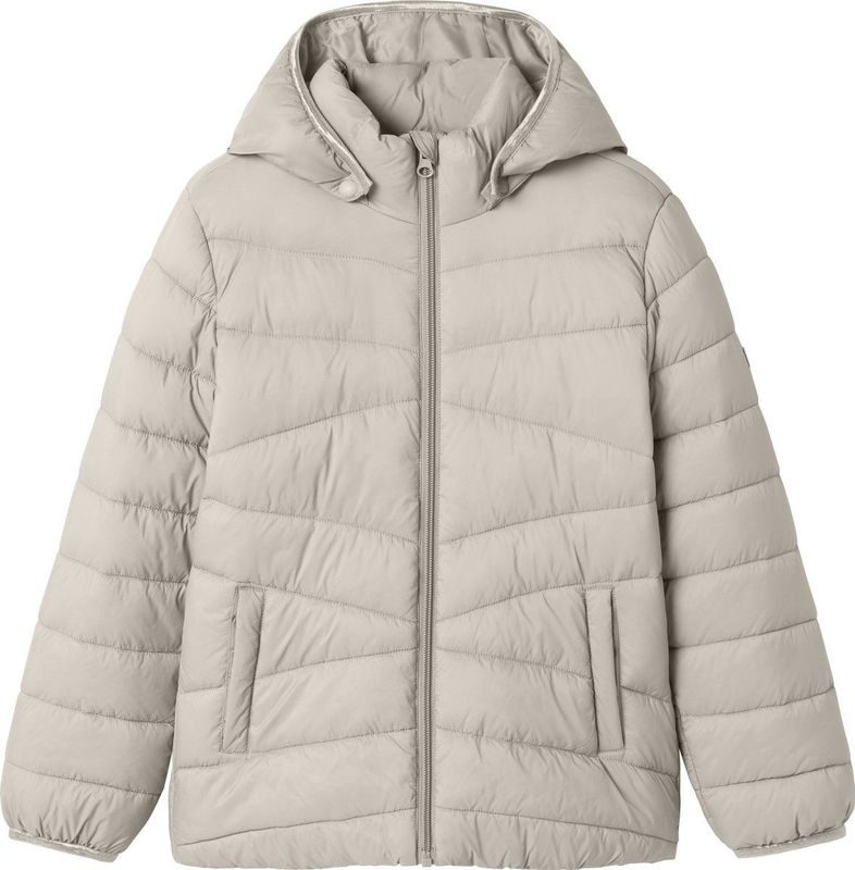 NAME IT - Gewatteerde Jas - Pufferjas - Met Afneembare Capuchon - Voor Kinderen