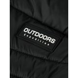 NAME IT Tussenjas 'NMMMARBLE'  zwart