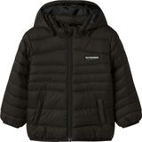 NAME IT Tussenjas 'NMMMARBLE'  zwart