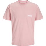 Jack & Jones - JCOSago - Shirt - Rosa/Wit - Kwartmouw