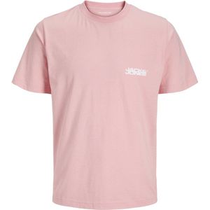 Jack & Jones - JCOSago - Shirt - Rosa/Wit - Kwartmouw