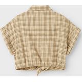 Kleur - Korte Mouwen Overhemd - Geweven Stof - All-Over Print - Regular Fit