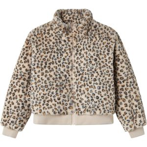 NAME IT - Beer Jas - Polyester Jack - Hoge Hals - Lange Mouwen - PFA Vrij