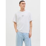 Jack & Jones - JORTAVIRA POSTER TEE - T-shirt - Bright white - Ronde Hals