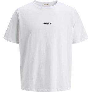 Jack & Jones - JORTAVIRA POSTER TEE - T-shirt - Bright white - Ronde Hals