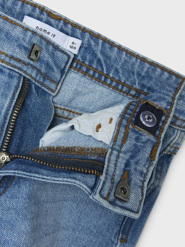 Name It - NKMRYAN REG L - Jeansshort - Lichtblauw - Katoen