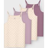 Name It - Hipsters - Roze en Off-White - Katoen en Elastaan - 3-Pack