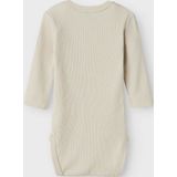 5-pack Romper - Gestreept - Ribgebreide Stof - Lange Mouwen - Drukknoopsluiting