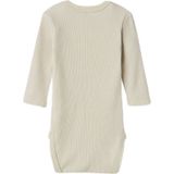 5-pack Romper - Gestreept - Ribgebreide Stof - Lange Mouwen - Drukknoopsluiting