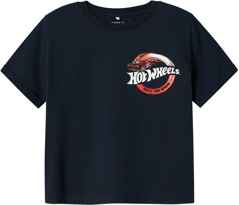 Hot Wheels - T-shirt - Groen - Jersey - Korte Mouwen