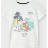 Top - Fotoprint - Jersey - Korte Mouwen - Regular Fit