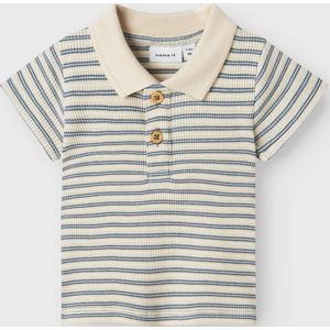 NAME IT Heren Nbmjerimiah SS Polo Top, Blue Mirage, 56