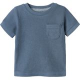 Name It - NbmJush - T-Shirt - Blue Mirage - Rib