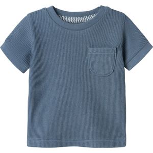 Name It - NbmJush - T-Shirt - Blue Mirage - Rib