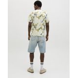 JACK & JONES - Joralmeria AOP - T-shirt - Tint Celadon - Katoen