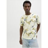 JACK & JONES - Joralmeria AOP - T-shirt - Tint Celadon - Katoen