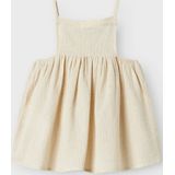 Peplum Top - Mouwloos - Geweven Stof - Vierkante Hals - Loose Fit