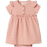 NAME IT Nbfjamla Ss Body Dress Lil voor dames, Misty Rose, 56