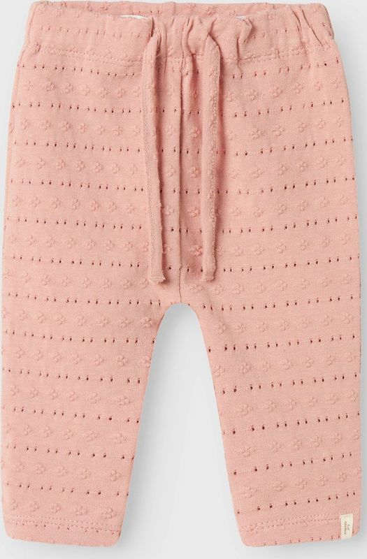 Biologisch Katoen - Broek - Regular Fit - Verstelbare Taille - Jersey met Structuur