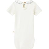 LIL' ATELIER BABY romper NBFFUNDO offwhite/blauw