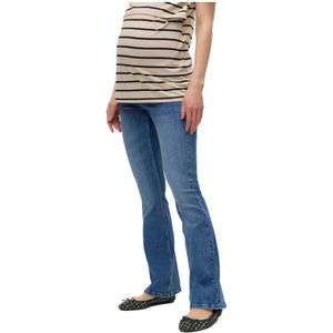 Zwangerschapsjeans - Uitlopende - High Waist - Ondersteunende Buikband - Flared Fit