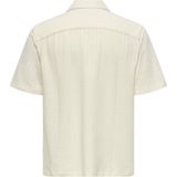 Only & Sons - MALES - Poloshirt - Regular Fit - Seersuckerstructuur