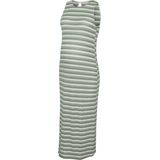 MAMALICIOUS - A-lijn Jurk - Ronde Hals - Polyester - Lange Lengte