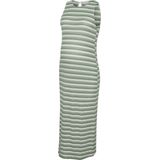 MAMALICIOUS - A-lijn Jurk - Ronde Hals - Polyester - Lange Lengte