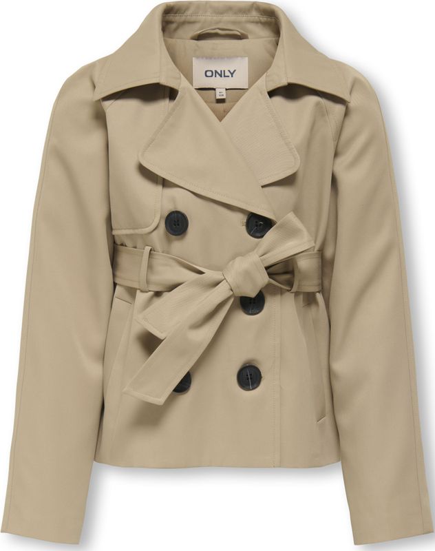 Only Kogchloe short trenchcoat double b.
