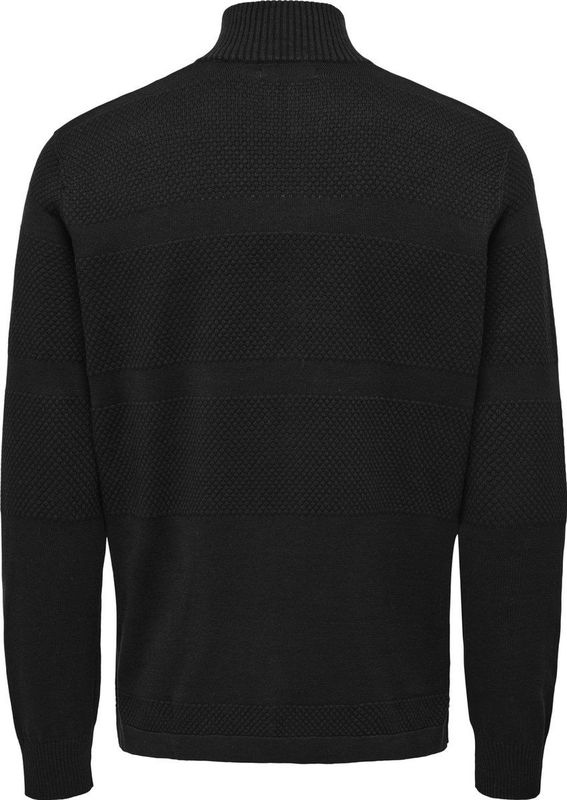 ONLY&SONS - ONSMALIK REG 12 PIN ZIP CARD KNIT NOOS - Cardigan - Heren