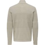 Vest - Hoge Hals - Lange Mouwen - Ritssluiting - Regular Fit