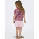 ONLY - KIDS ONLY MINI - T-shirt - Donkerroze