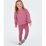 ONLY MINI - Kmggeorgia - Sweatshirt - Roze - Katoen