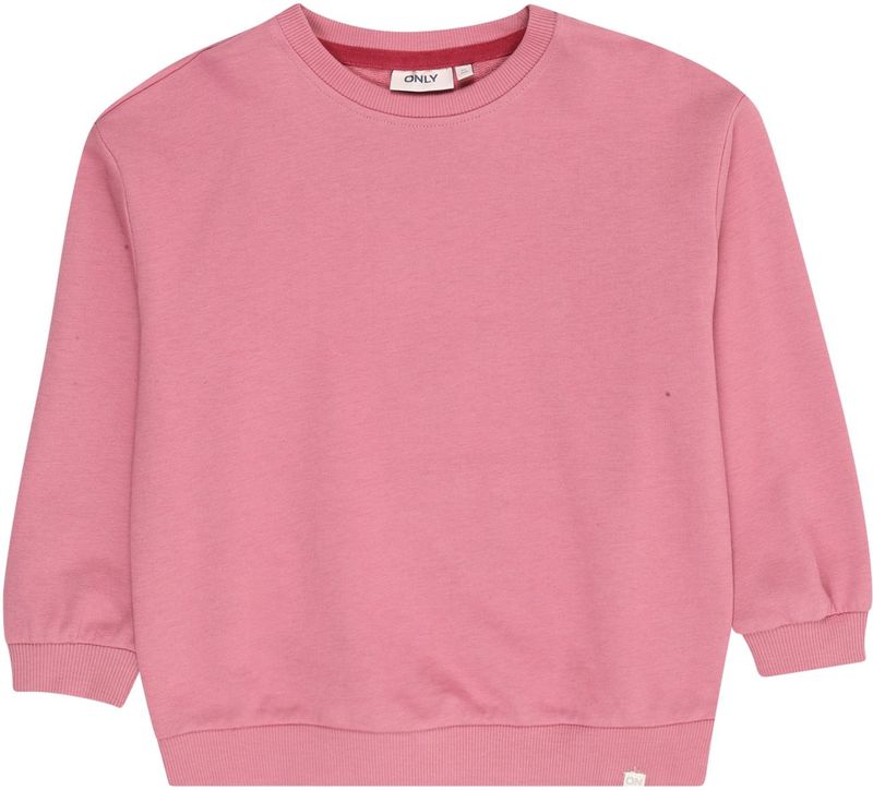 ONLY MINI - Kmggeorgia - Sweatshirt - Roze - Katoen