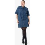 NOISY MAY - Curve - Spijkerjurk - Dark Blue Denim