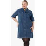 NOISY MAY - Curve - Spijkerjurk - Dark Blue Denim