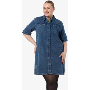 NOISY MAY - Curve - Spijkerjurk - Dark Blue Denim