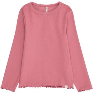 Kmgtrinny Life SLD Ls Oneck Top JRS Noos, Rose chiné., 98