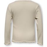 Kmgtrinny Life SLD Ls Oneck Top JRS Noos, Pumice Stone, 104