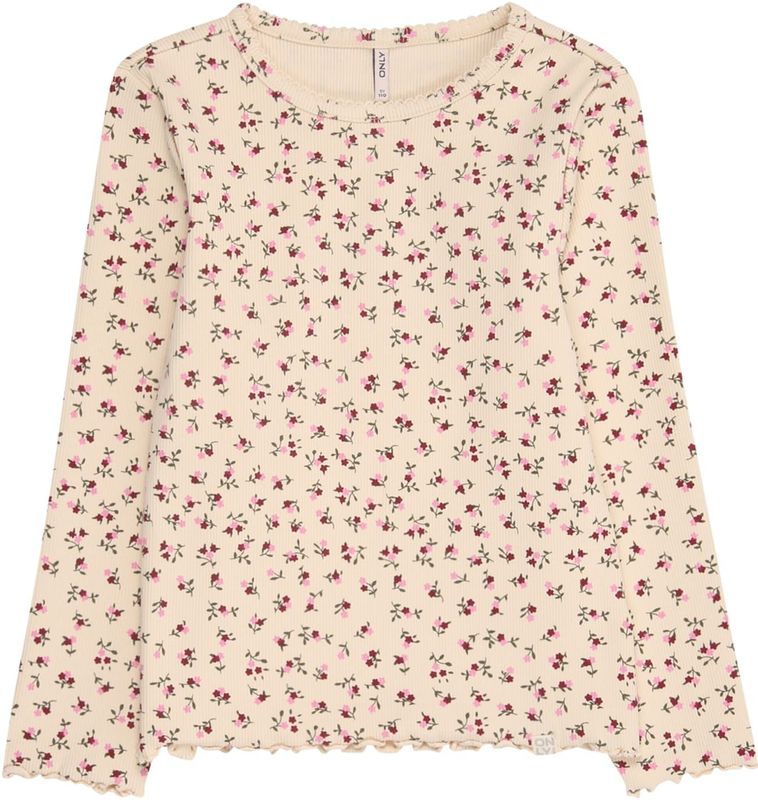 ONLY MINI - Kmgtrinny - Top - Lange Mouwen - O-hals - Tight Fit