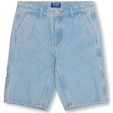 ONLY & SONS JUNIOR - Denim Shorts - Stonewash - Mid Waist - Straight Fit