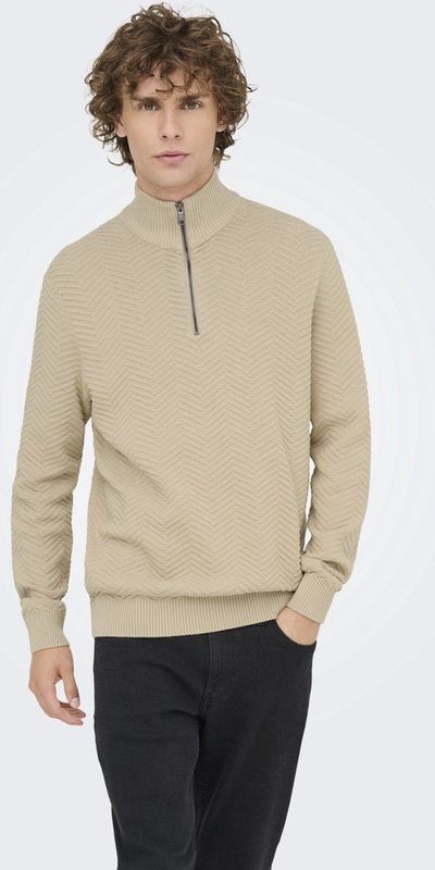 Onsmace - Pullover - Hoge Hals - Lange Mouwen - Regular Fit